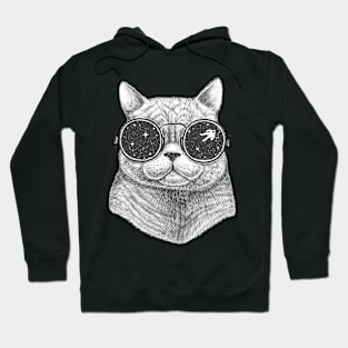 Space cat Hoodie